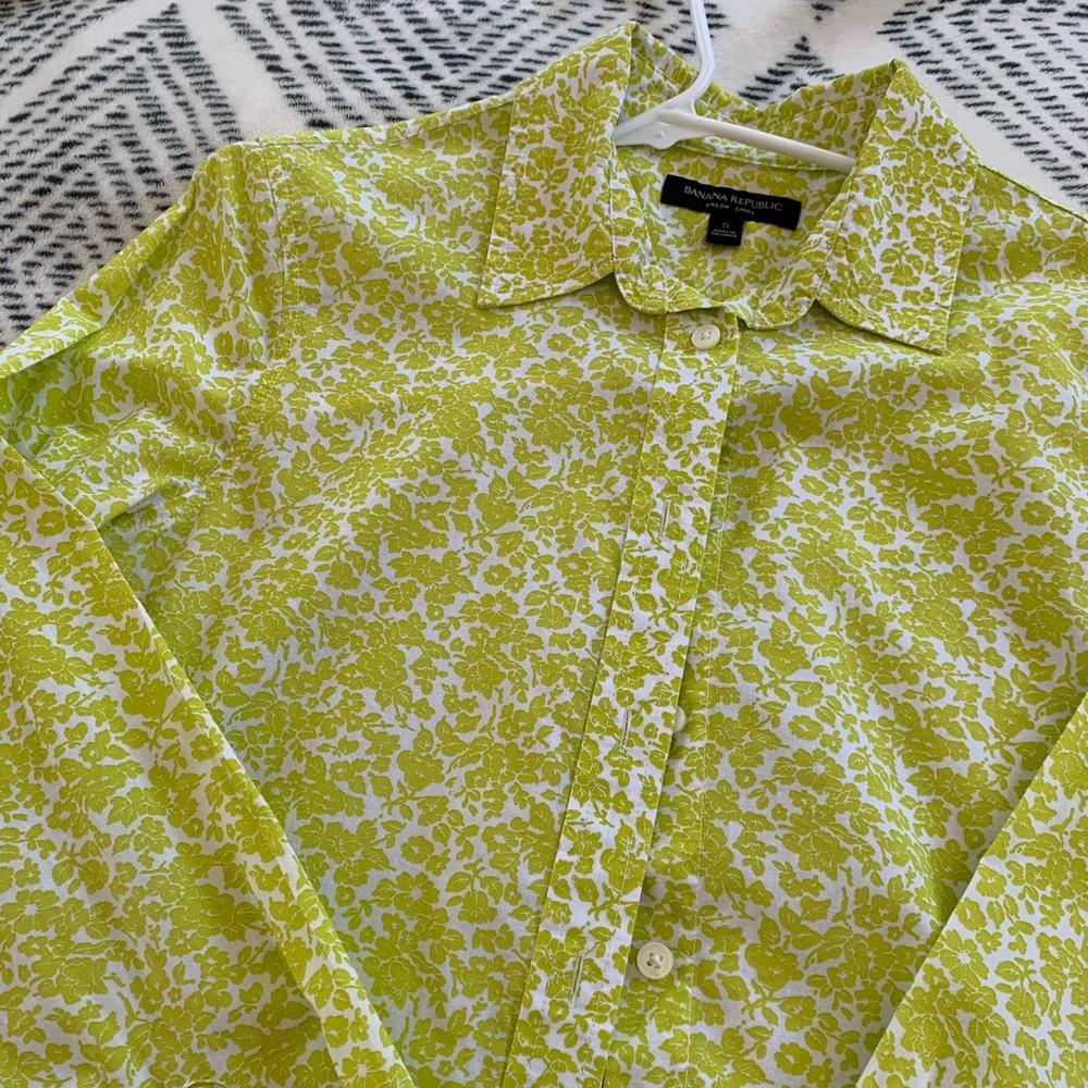 Banana Republic-Colorful button down shirt
